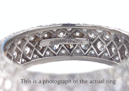 Tiffany & Co 4 Row Etoile Diamond Ring - Bloomsbury Manor Ltd