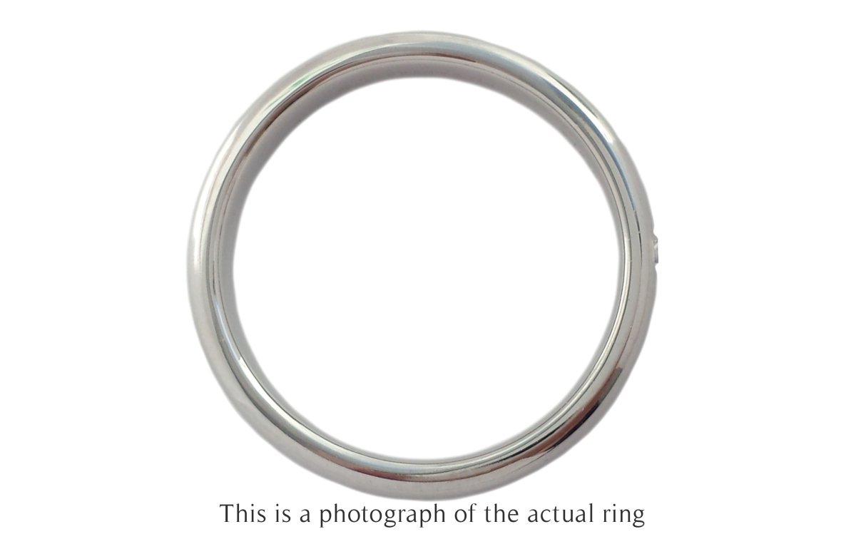 Tiffany & Co 4mm Mens Lucida Diamond Platinum Wedding Band - Bloomsbury Manor Ltd