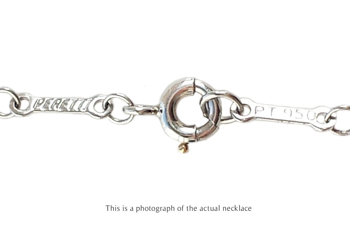 Tiffany & Co 5 Diamonds By The Yard Elsa Peretti Necklace - Bloomsbury Manor Ltd