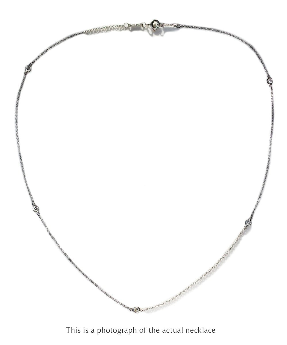 Tiffany Co Diamonds By The Yard Elsa Peretti Necklace