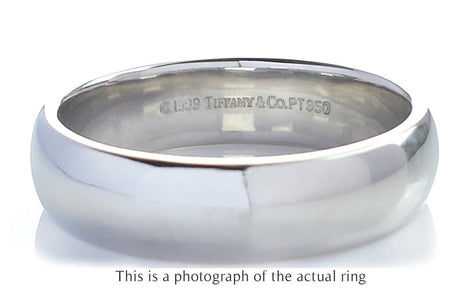 Tiffany & Co 6mm Forever Mens Wedding Band Ring - Bloomsbury Manor Ltd