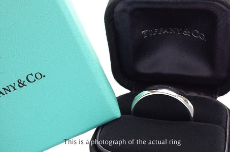 Tiffany & Co 6mm Forever Mens Wedding Band Ring - Bloomsbury Manor Ltd