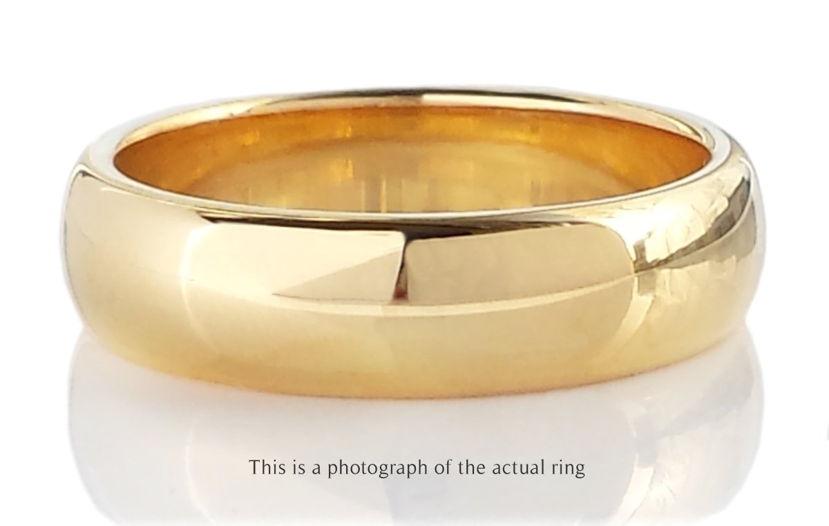 Tiffany 6mm Men's Forever Wedding Band Ring Bloomsbury