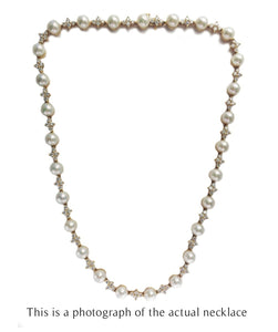 Tiffany & Co Aria 18k Gold and Pearl Necklace - Bloomsbury Manor Ltd