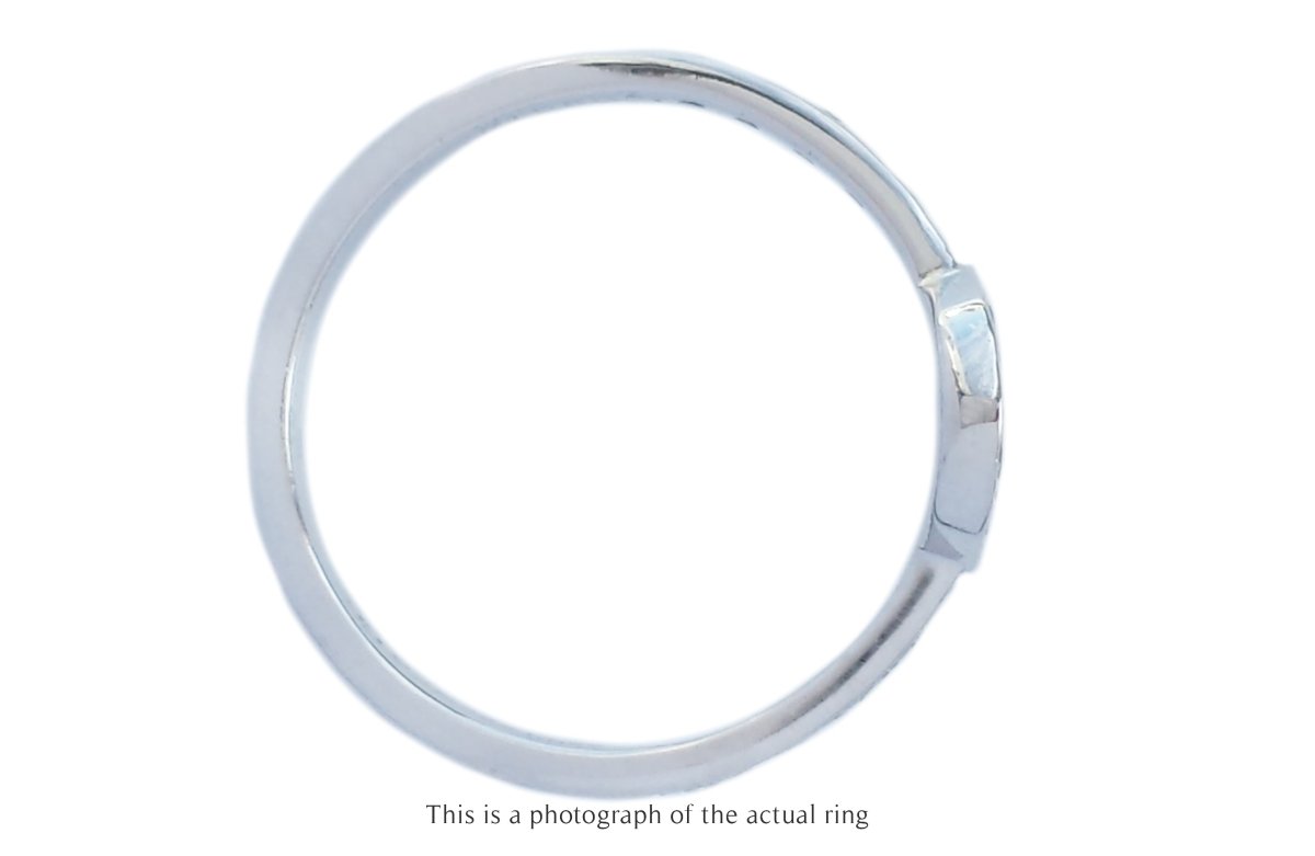 Tiffany & Co Circle Diamond Platinum Ring - Bloomsbury Manor Ltd