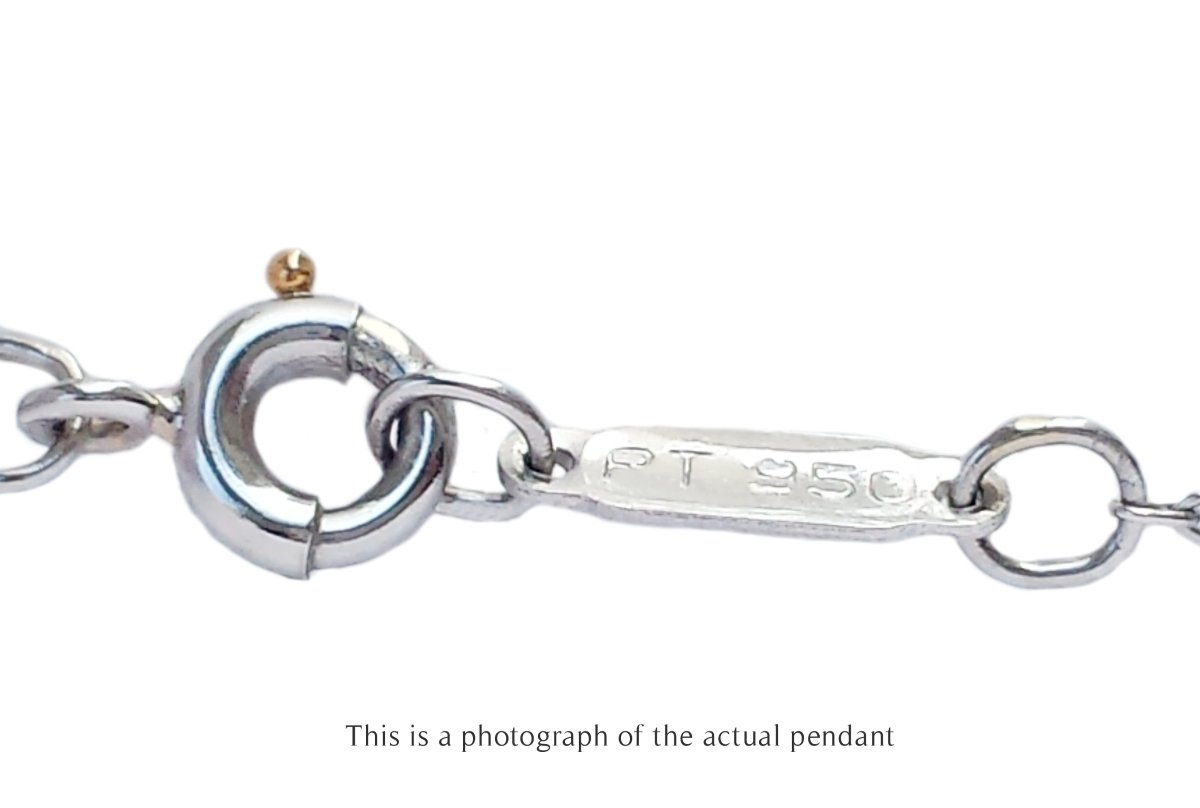 Tiffany & Co Dots 4 Diamond Platinum Cross Pendant - Bloomsbury Manor Ltd