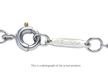 Tiffany & Co Dots 4 Diamond Platinum Cross Pendant - Bloomsbury Manor Ltd