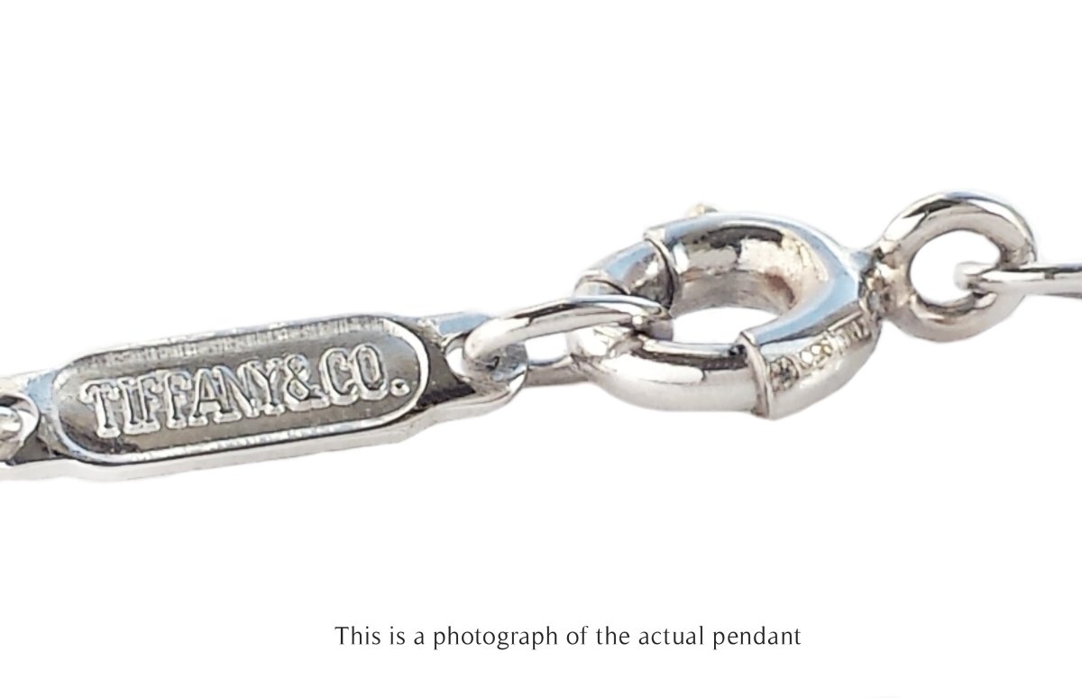 Tiffany & Co Dots 4 Diamond Platinum Cross Pendant - Bloomsbury Manor Ltd