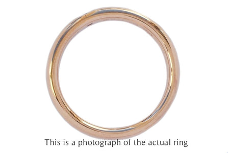 Tiffany & Co Elsa Peretti 18k Rose Gold Wedding Band Ring - Bloomsbury Manor Ltd