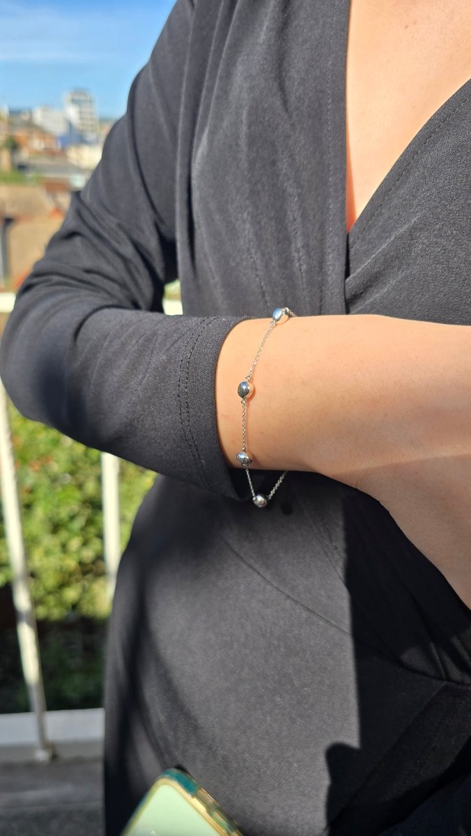 Tiffany & Co. Elsa Peretti 5-Station Nugget Bracelet - Bloomsbury Manor Ltd