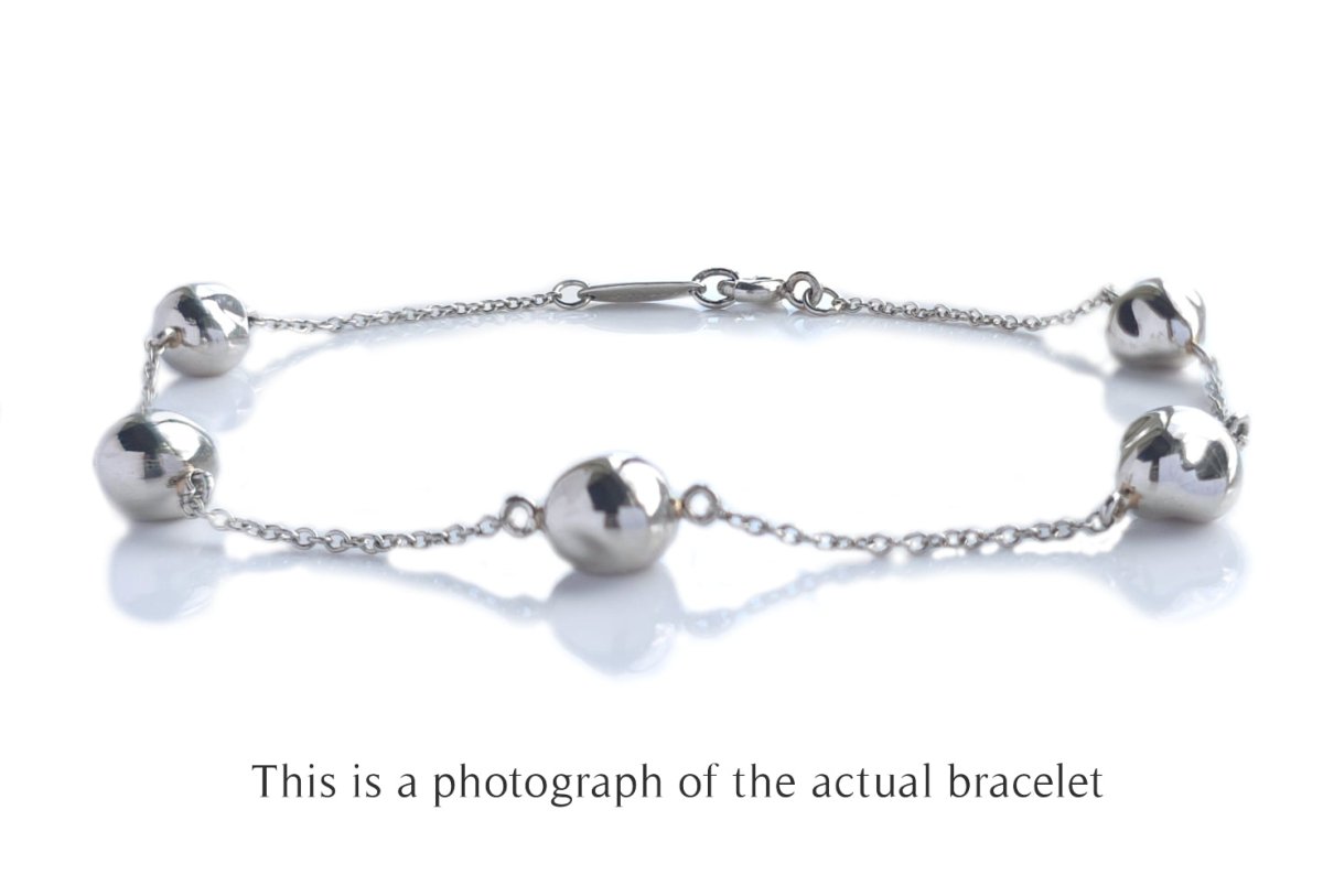 Tiffany & Co Elsa Peretti 5 Station Nugget Bracelet - Bloomsbury Manor Ltd