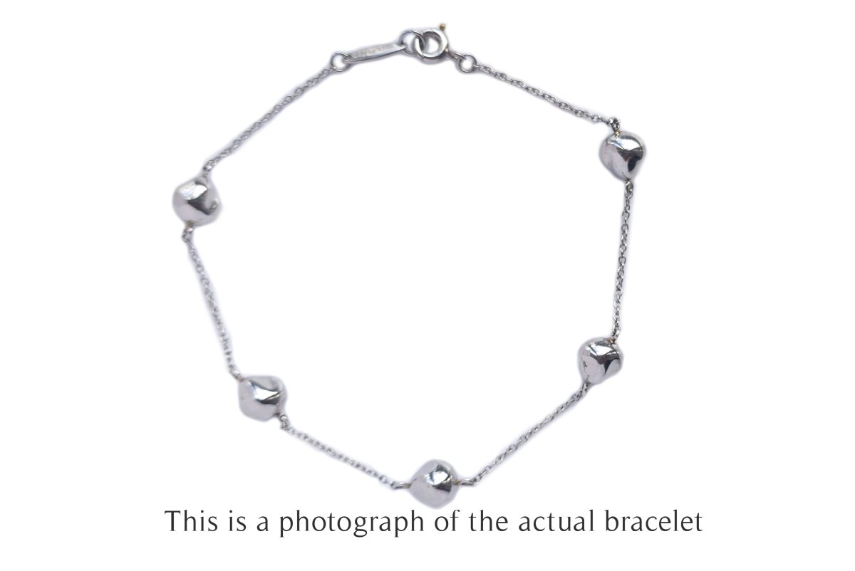 Tiffany & Co Elsa Peretti 5 Station Nugget Bracelet - Bloomsbury Manor Ltd