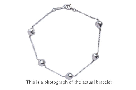 Tiffany & Co Elsa Peretti 5 Station Nugget Bracelet - Bloomsbury Manor Ltd