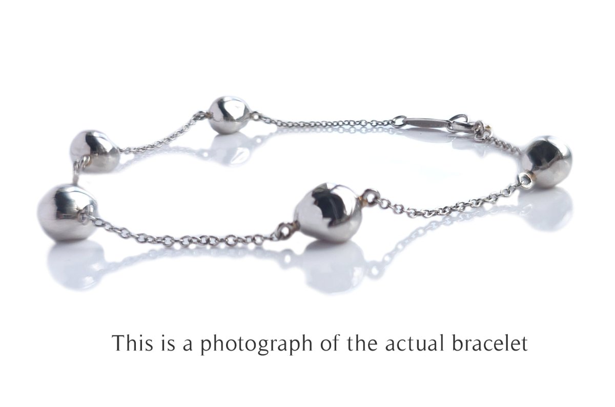 Tiffany & Co Elsa Peretti 5 Station Nugget Bracelet - Bloomsbury Manor Ltd