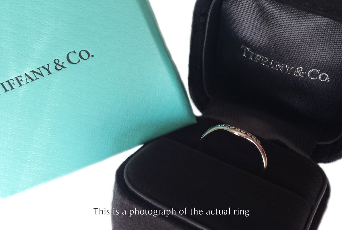 Tiffany & Co Elsa Peretti Diamond Wedding Band Ring - Bloomsbury Manor Ltd