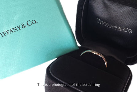 Tiffany & Co Elsa Peretti Diamond Wedding Band Ring - Bloomsbury Manor Ltd