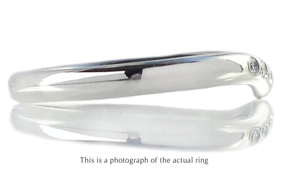 Tiffany & Co Elsa Peretti Diamond Wedding Band Ring - Bloomsbury Manor Ltd