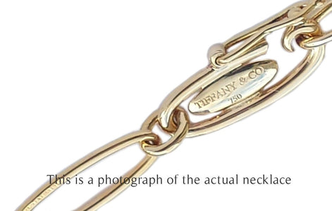 Tiffany & Co Elsa Peretti Disc Pedant Necklace 18k Yellow Gold - Bloomsbury Manor Ltd