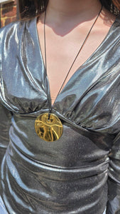 Tiffany & Co. Elsa Peretti Extra Large Gold Disc Pendant - Bloomsbury Manor Ltd