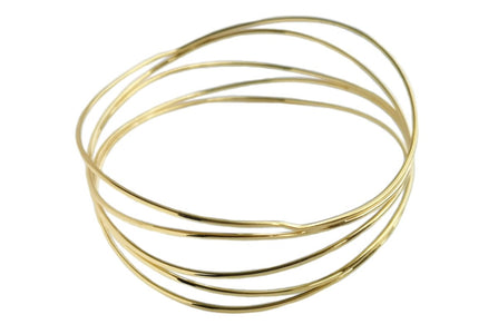 Tiffany & Co. Elsa Peretti Five - Row Wave Bangle - Bloomsbury Manor Ltd