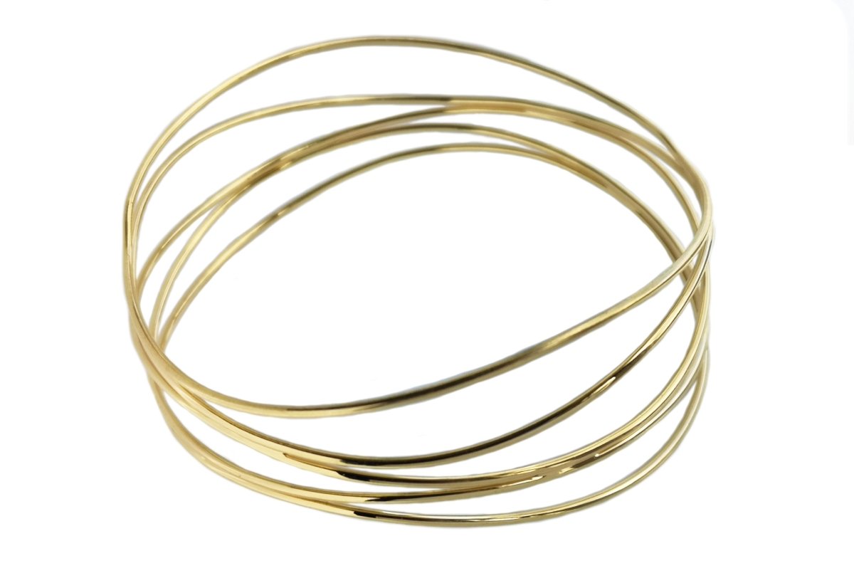 Tiffany & Co. Elsa Peretti Five - Row Wave Bangle - Bloomsbury Manor Ltd