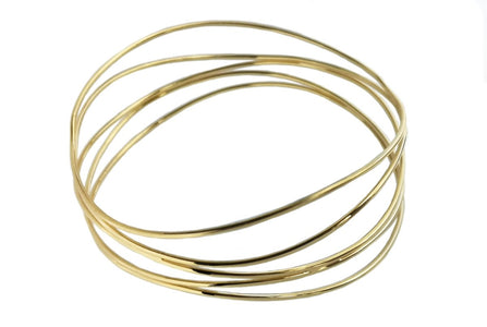 Tiffany & Co. Elsa Peretti Five - Row Wave Bangle - Bloomsbury Manor Ltd