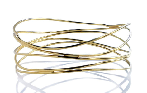 Tiffany & Co. Elsa Peretti Five - Row Wave Bangle - Bloomsbury Manor Ltd