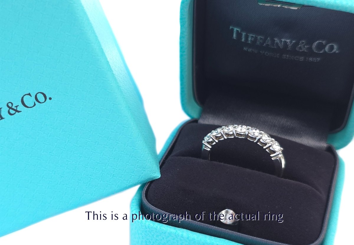 Tiffany & Co Forever 3mm Diamond Wedding Band - Bloomsbury Manor Ltd