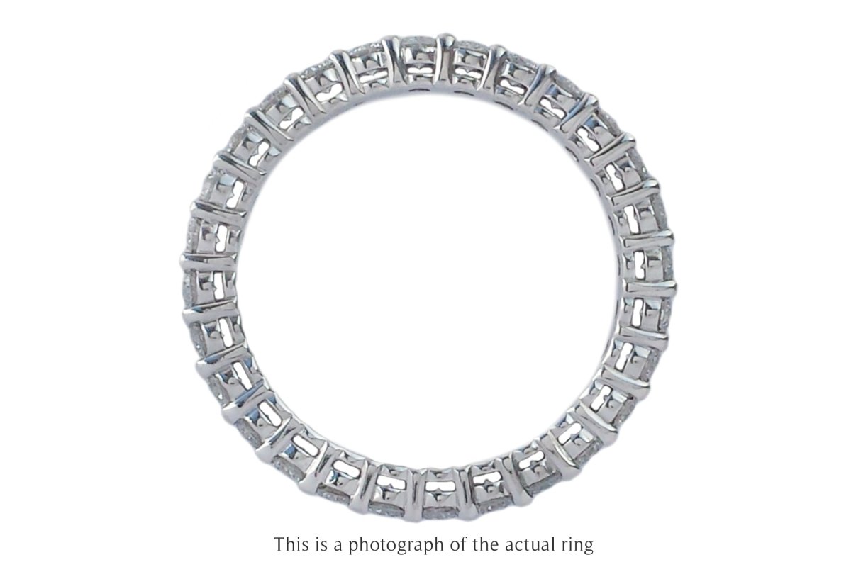 Tiffany & Co Forever Full Circle Diamond Wedding Band Ring - Bloomsbury Manor Ltd