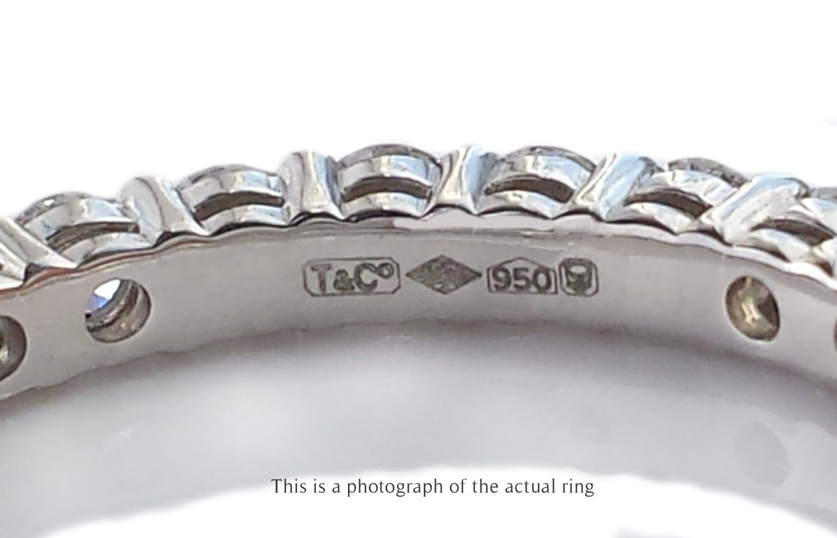 Tiffany & Co Forever Full Circle Diamond Wedding Band Ring - Bloomsbury Manor Ltd