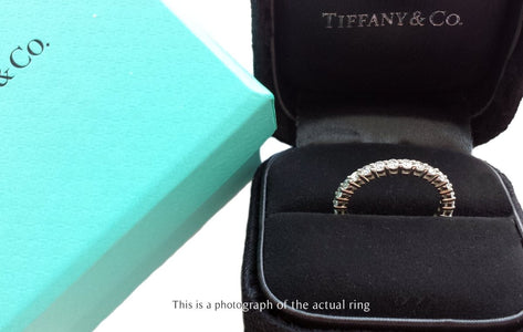 Tiffany & Co Forever Full Circle Diamond Wedding Band Ring - Bloomsbury Manor Ltd