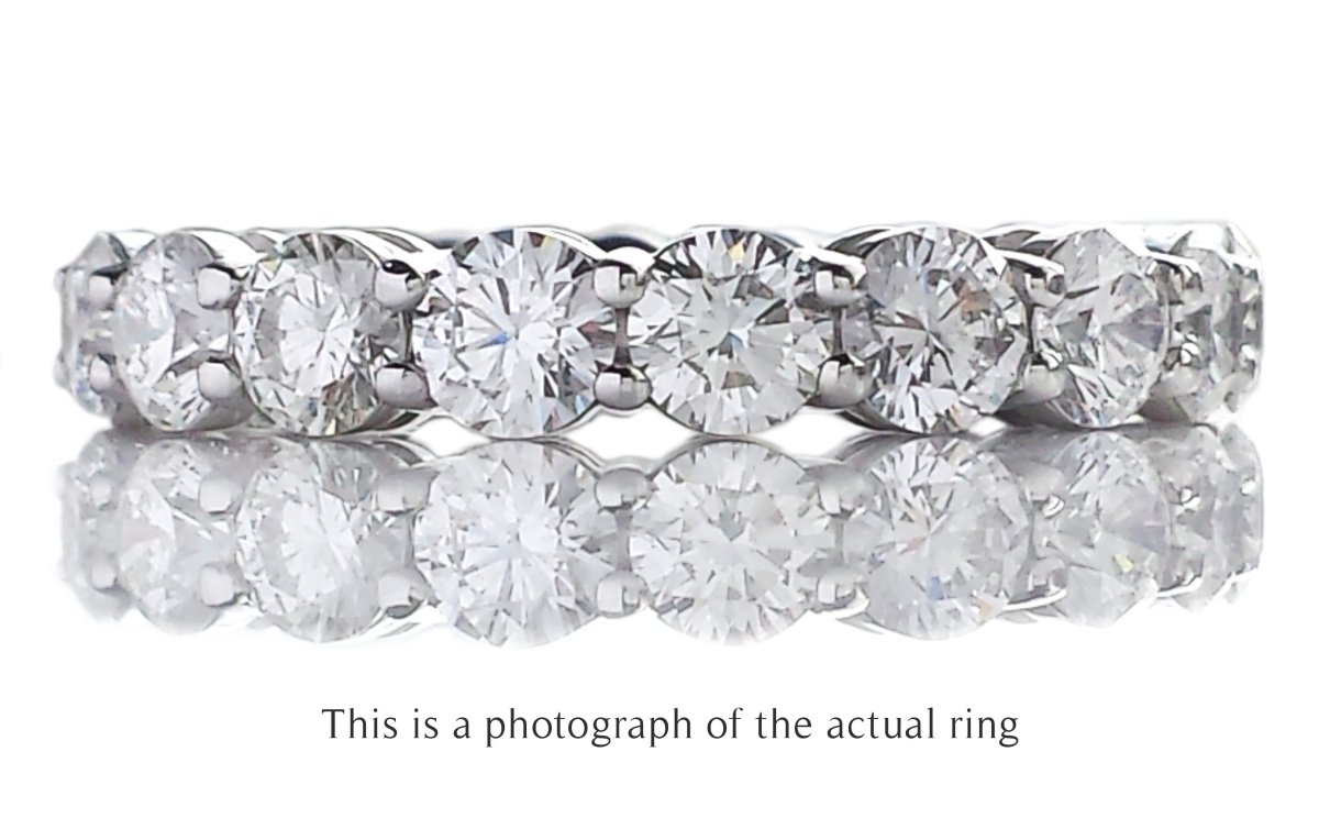 Tiffany & Co Forever Full Circle Diamond Wedding Band Ring - Bloomsbury Manor Ltd