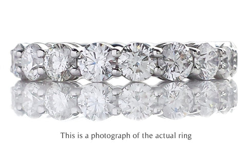 Tiffany & Co Forever Full Circle Diamond Wedding Band Ring - Bloomsbury Manor Ltd