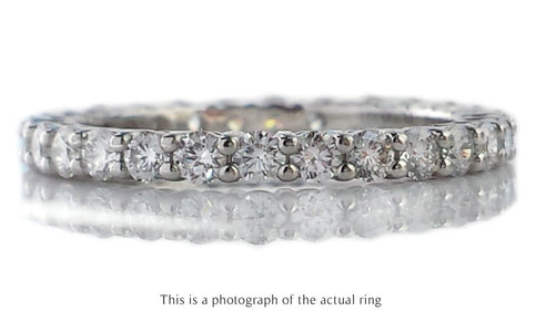 Tiffany & Co Forever Full Circle Diamond Wedding Band Ring - Bloomsbury Manor Ltd