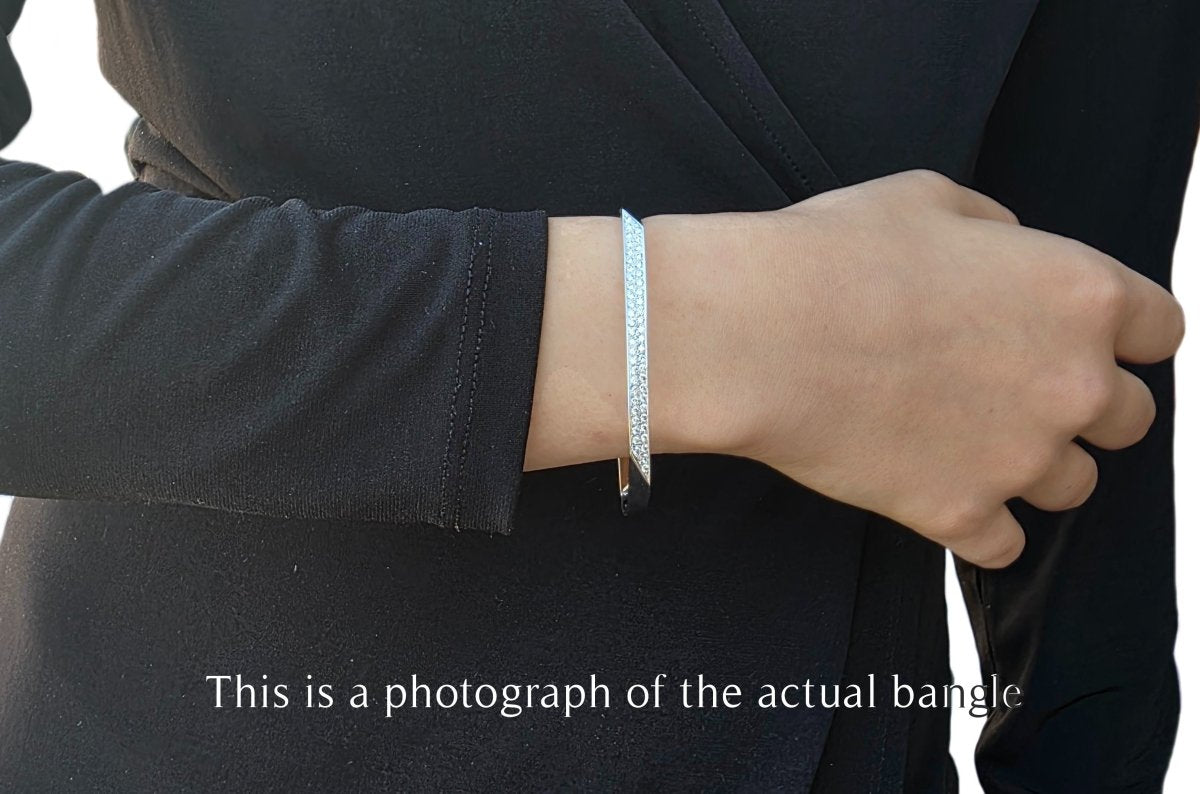 Tiffany & Co. Frank Gehry Diamond Torque Bangle - Bloomsbury Manor Ltd