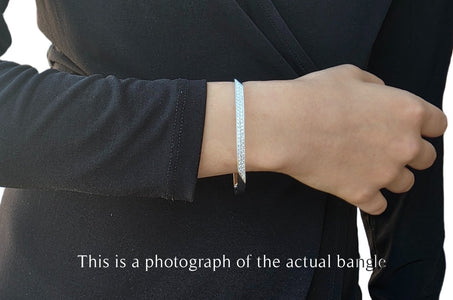 Tiffany & Co. Frank Gehry Diamond Torque Bangle - Bloomsbury Manor Ltd