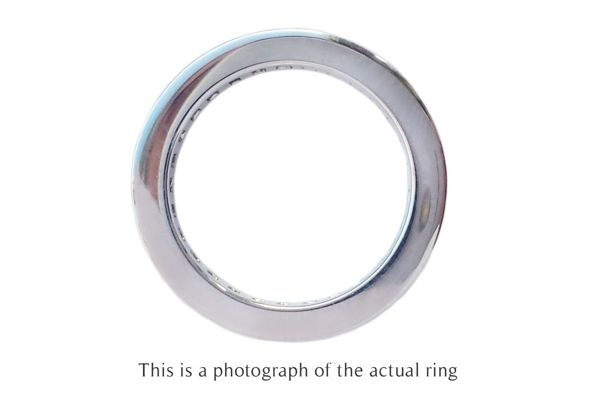 Tiffany & Co Full Circle Baguette Diamond Wedding Band Ring - Bloomsbury Manor Ltd