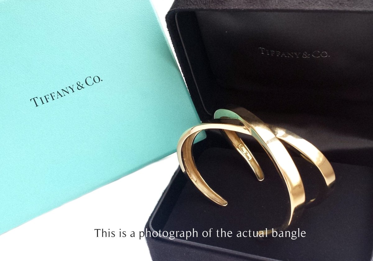 Tiffany & Co Graffiti X Paloma Picasso 18k Gold Bracelet - Bloomsbury Manor Ltd