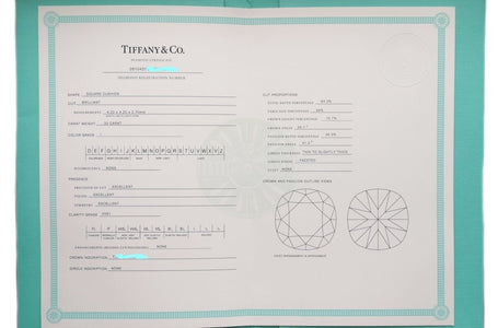 Tiffany & Co I/VVS1 0.49tcw Novo Engagement Ring - Bloomsbury Manor Ltd
