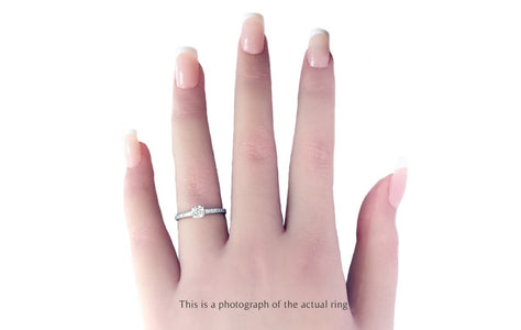 Tiffany & Co I/VVS1 0.49tcw Novo Engagement Ring - Bloomsbury Manor Ltd