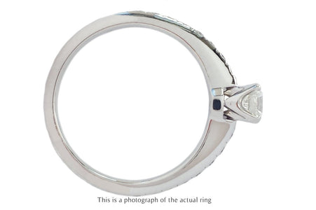 Tiffany & Co I/VVS1 0.49tcw Novo Engagement Ring - Bloomsbury Manor Ltd