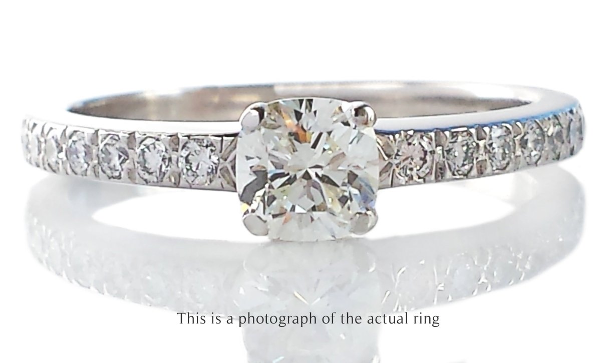 Tiffany & Co I/VVS1 0.49tcw Novo Engagement Ring - Bloomsbury Manor Ltd