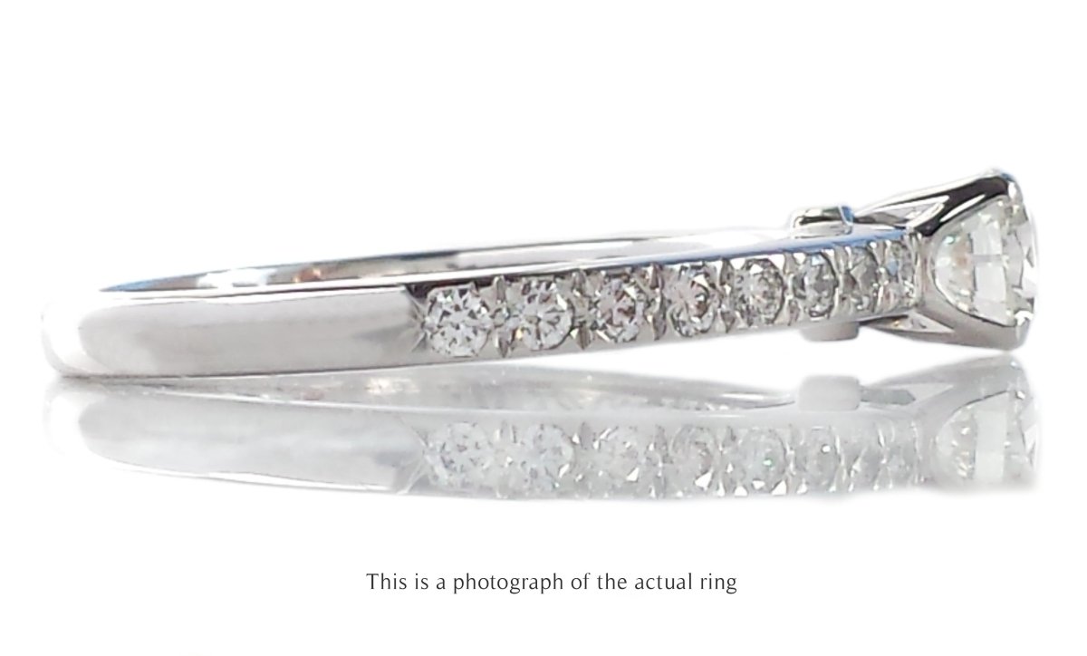 Tiffany & Co I/VVS1 0.49tcw Novo Engagement Ring - Bloomsbury Manor Ltd