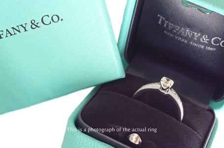 Tiffany & Co I/VVS1 0.49tcw Novo Engagement Ring - Bloomsbury Manor Ltd
