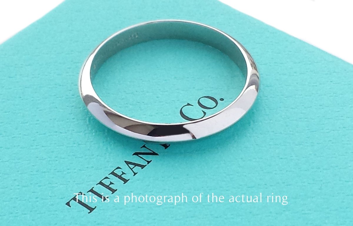 Tiffany & Co Knife Edge Wedding Band Ring | Premium Quality