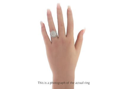 Tiffany & Co Large Flower Daisy 0.80ct Diamond Flower Ring - Bloomsbury Manor Ltd