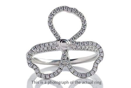 Tiffany & Co Large Paper Flowers Diamond Ring - Bloomsbury Manor Ltd