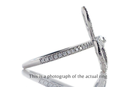 Tiffany & Co Large Paper Flowers Diamond Ring - Bloomsbury Manor Ltd