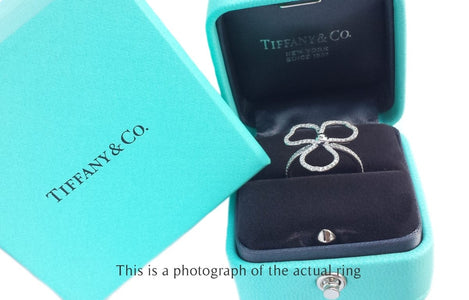 Tiffany & Co Large Paper Flowers Diamond Ring - Bloomsbury Manor Ltd