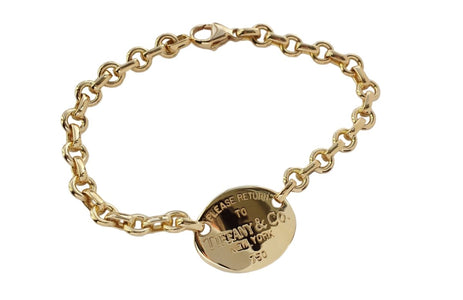 Tiffany & Co. Return to Tiffany™ Oval Tag Bracelet - Bloomsbury Manor Ltd